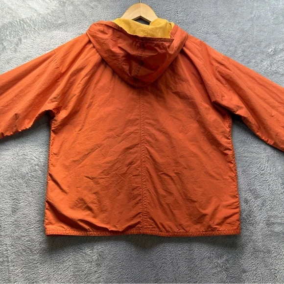 Eileen Fisher Vibrant Orange Windbreaker women’s small petite - Picture 12 of 15